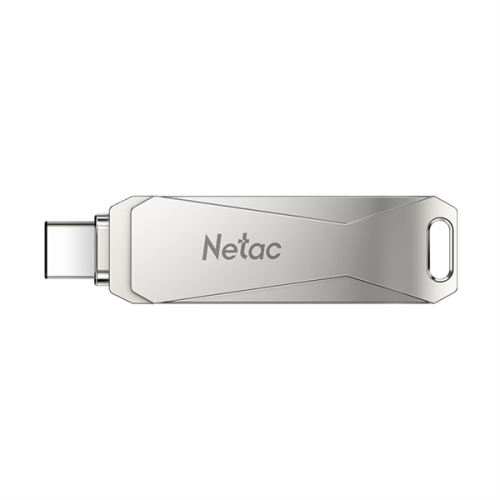 Флеш Диск Netac U782C 128Gb <NT03U782C-128G-30PN>, USB3.0+TypeC, металлическая