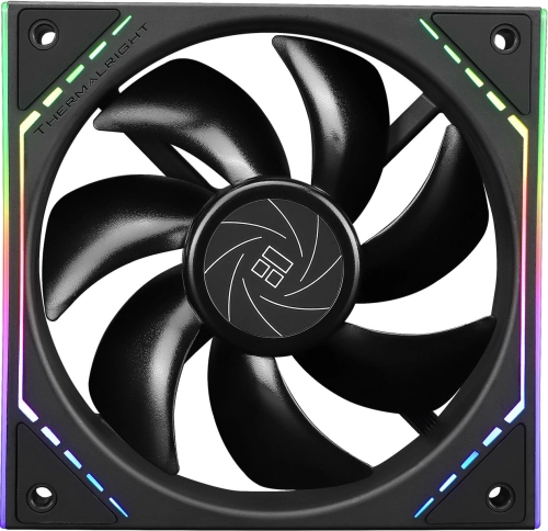 Вентилятор для корпуса Thermalright TL-M12 ARGB 120х120x25 черный 4-pin 23.2дБ Ret