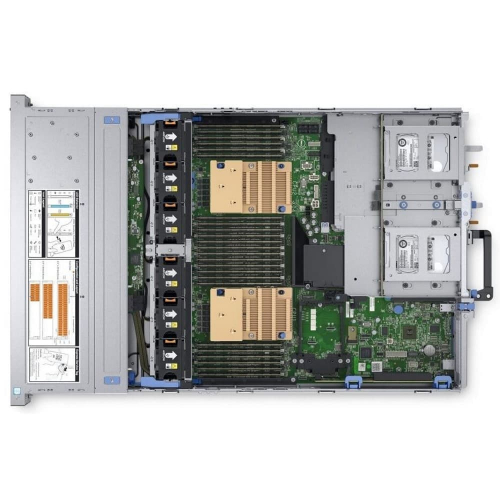 Сервер Dell PowerEdge R740xd/ Xeon Silver 4214/ 16GB/ 1.92TB SSD + 2x 1TB (up 12LFF)/ noODD/ H740P/ 2x GbE/ 1x 1100W (up 2) (210-AKZR-320) фото 3