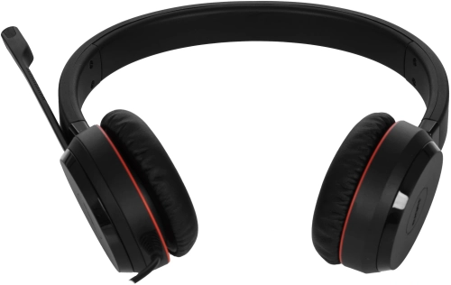 Наушники с микрофоном Jabra Evolve 20 SE черный 2м накладные USB оголовье (4999-823-369) фото 4