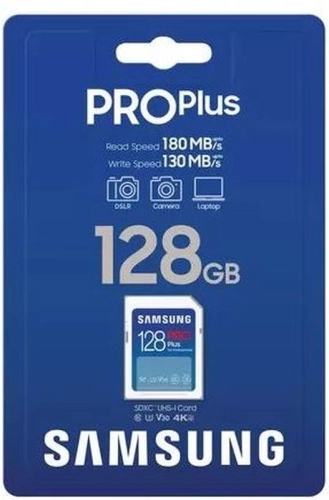 Флеш карта SDXC 128GB Samsung MB-SD128S Pro PLUS V30 w/o adapter