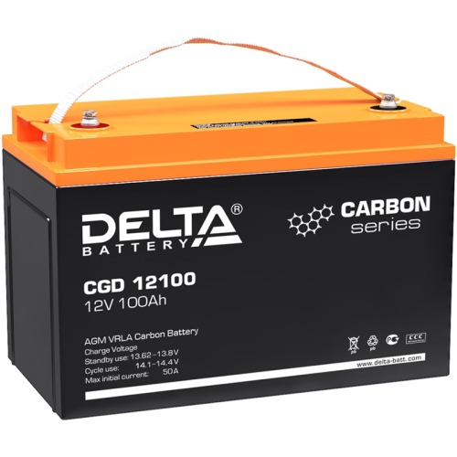 Аккумуляторная батарея DELTA BATTERY CGD 12100