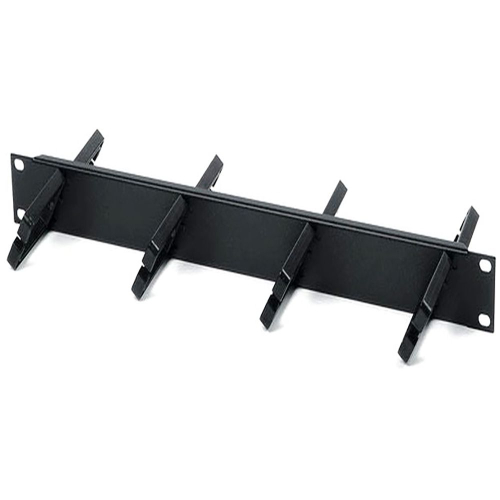 Кабельный организатор с пластиковыми кольцами Hyperline CM-2U-PL-DBL , двухсторонний, 19