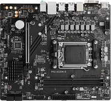MSI PRO A620M-B A620, AM5, 2*DDR5, 1*PCIEx16, 1*PCIEx1, 1*M.2, 6*USB3.2Gen1, 6*USB2.0, 4*SATA3.0, 2.5G, VGA, HDMI, M-ATX, RTL