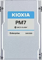 Серверный твердотельный накопитель/ KIOXIA SSD PM7-R, 15360GB, 2.5" 15mm, SAS 24G, TLC, R/W 4200/4100 MB/s, IOPs 720K/160K, TBW 28032, DWPD 1 (12 мес.) (KPM7VRUG15T3)