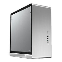 Корпус без блока питания/ Case JONSBO UMX6S-A, Midi-Tower, no fun, 2xUSB-A 3.2 + 2xUSB-A 2.0 + 1xUSB-C 3.2, E-ATX, ATX, mATX, mITX Silver (UMX6S-A SILVER)