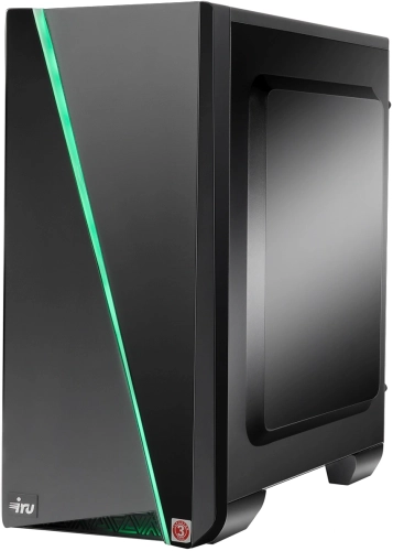 Компьютер IRU Tactio 320A5GER MT Ryzen 5 5600G (3.9) 16Gb SSD512Gb RGr Windows 11 Pro 64 GbitEth 500W черный (2106549) фото 2