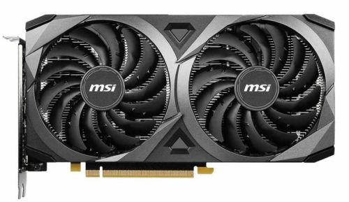 Видеокарта MSI PCI-E 4.0 RTX 3060 VENTUS 2X 12G NVIDIA GeForce RTX 3060 12288Mb 192 GDDR6 1680/15000 HDMIx1 DPx3 HDCP Ret