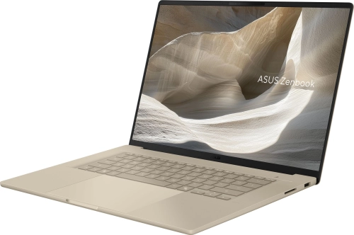 Ноутбук Asus Zenbook A16 UX3607OA-SQ020W Snapdragon X2 Elite Extreme 48Gb SSD1Tb Qualcomm Adreno 16 OLED 3K (2880x1800) Windows 11 Home beige WiFi BT Cam Bag (90NB17W1-M003U0) фото 3