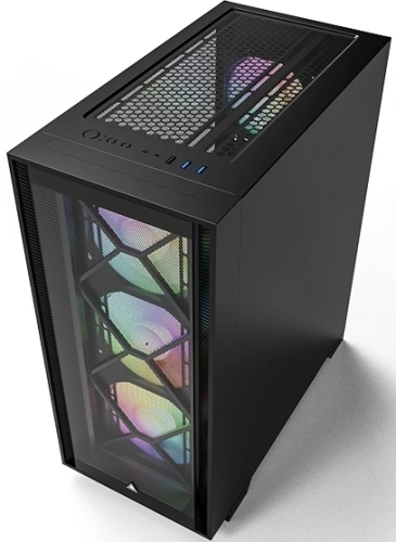 Корпус Montech Air 1000 Premium черный без БП ATX 1x120mm 3x140mm 1xUSB2.0 2xUSB3.0 audio bott PSU (AIR 1000 PREMIUM BLACK) фото 2