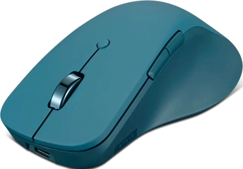 Мышь Lenovo Yoga Pro бирюзовый оптическая 4000dpi беспров. BT/Radio 5but (GY51P14335) фото 2