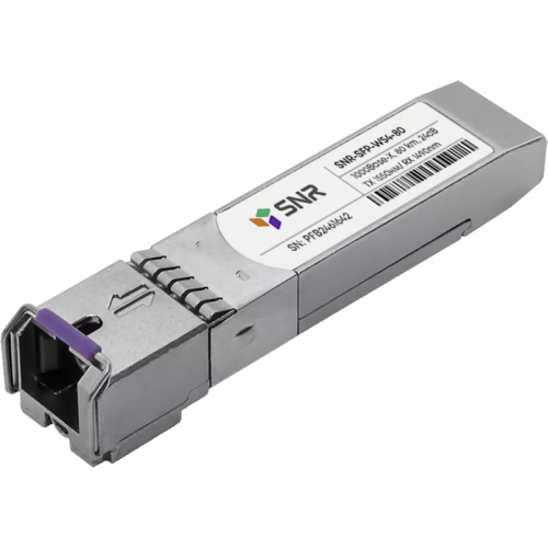 Модуль/ Модуль SFP WDM, дальность до 80км (24dB), 1550/1490нм (SNR-SFP-W54-80)