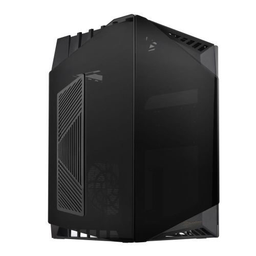 Корпус Silverstone SST-LD03B-AF TO-LD03-BK-GLASS AND AIR FLOW VENT-SST (810256)
