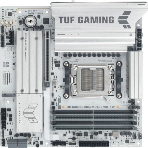 Материнская плата ASUS TUF GAMING B850M-PLUS WIFI7 WI, AM5, B850, 4*DDR5, 4*SATA, 3*M.2, 7*USB 3.2, 4*USB 2.0, Type-C, 1*PCIx16, 1*PCIx1, DP+HDMI, mATX; 90MB1MD0-M0EAY0