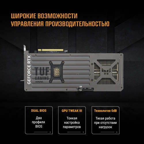 Видеокарта ASUS TUF-RTX5070-O12G-GAMING/ / RTX5070,HDMI*2,DP*3,12G,D7; 90YV0LZ0-M0NA00 фото 20