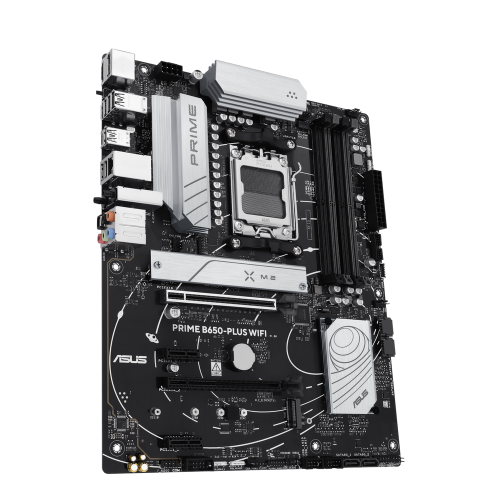 Материнская плата ASUS PRIME B650-PLUS WIFI AM5 ATX 4xDDR5 2xPCIEx16 2xPCIEx1 2xM.2 USB-C DP HDMI 2.5GLAN WIFI 6E (90MB1KP0-M0EAY0)