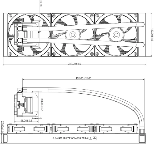 Система водяного охлаждения Thermalright Core Vision 360 ARGB (C-VISION-360-WH-ARGB) Система водяного охлаждения Thermalright Core Vision 360 ARGB Soc-AM5/ AM4/ 1200/ 1700/ 1851 белый 4-pin 28.1dB Al LCD Ret (C-VISION-360-WH-ARGB) фото 9