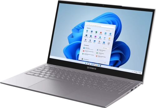 *Ноутбук IRBIS 15N Core i5-1235U,15.6 FHD IPS AG,16Gb -3200(1),512Gb SSD ,Wi-Fi 6+BT 5,5300Mah,Metal Case,Kbd Backlit,Type-C Charger,1.77kg,1y,Win11Pro (15NBP3508) фото 2