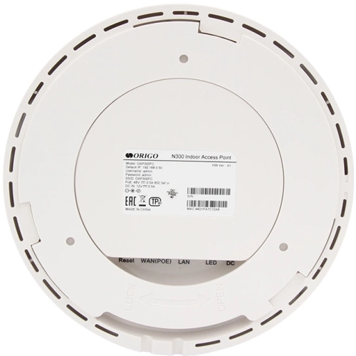 Точка доступа/ Беспроводная точка доступа N300, 2,4ГГц, 100Base-TX WAN PoE, 100Base-TX LAN (OAP300FC/A1A) фото 4