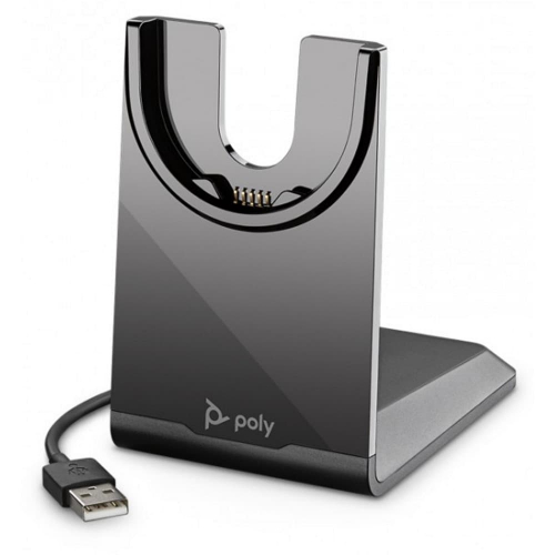 Гарнитура беспроводная/ VOYAGER FOCUS 2 UC,VFOCUS2-M (COMPUTER & MOBILE) MICROSOFT TEAMS CERTIFIED, USB-C, PREMIUM STEREO BLUETOOTH HEADSET, WITH CHARGE STAND, WORLDWIDE фото 5