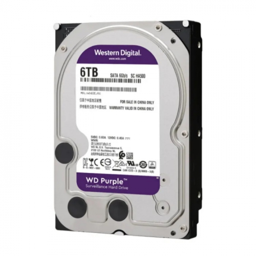 Жесткий диск 6TB HDD WD Purple 3.5