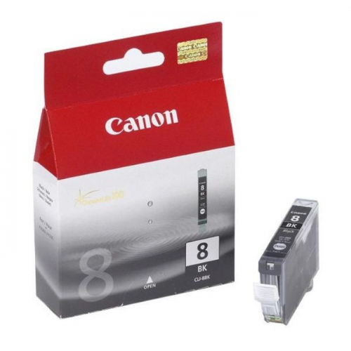 Картридж струйный Canon CLI-8BK, черный, 450 страниц, для Canon iP6600D/ 4200/ 5200/ 5200R (0620B024)