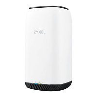 Маршрутизатор/ Zyxel NebulaFlex Pro NR5101 5G Wi-Fi router (SIM card inserted), support 4G/LTE Cat.20, 802.11ax (2.4 and 5 GHz) up to 600+1200 Mbps, 1xLAN/WAN GE, 1x LAN GE , 1xUSB2.0, 2 SMA-F connectors (for external LTE (NR5101-EUZNN1F)