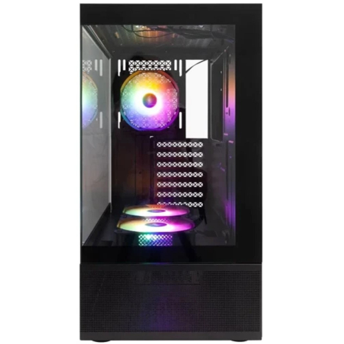 1STPLAYER MIKU Mi7-A Black / ATX / 3x120mm LED fans / Mi7-A-BK-2F1R-1F1 фото 2