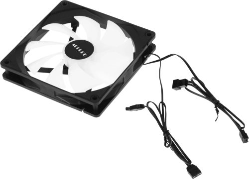 Вентилятор для корпуса Accord ACC-C14 ARGB 140х140x25 черный 3-pin 26дБ (ACC-C14 ARGB BLACK) brown box фото 4