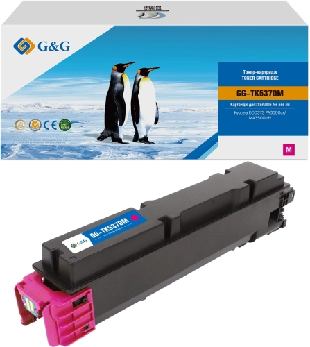 Картридж лазерный G&G GG-TK5370M TK-5370M пурпурный (5000стр.) для Kyocera ECOSYS PA3500cx/ MA3500cifx