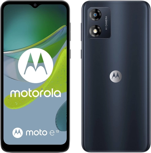 Смартфон Motorola XT2345-3 E13 64Gb 2Gb черный моноблок 3G 4G 2Sim 6.5