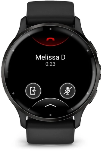 Смарт-часы Garmin Venu 3 35.4мм 1.4 AMOLED корп.черный рем.черный разм.брасл.:135-200мм (010-02784-01) фото 2