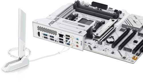Материнская плата ASUS X870 MAX GAMING WIFI7 W, AM5, X870, 4*DDR5, 4*SATA, 3*M.2, 4*USB 3.2, 4*USB 2.0, 2*Type-C, 5*PCIx16, HDMI, ATX; 90MB1LZ0-M0EAY0 фото 8