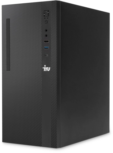 Компьютер IRU Planio 310H6SC MT i3 14100F (3.5) 16Gb SSD512Gb GT610 2Gb Windows 11 Pro GbitEth 400W черный (2153498) фото 2