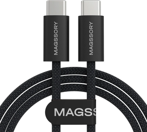 Кабель Magssory CBL002 USB Type-C (m)-USB Type-C (m) 1.5м черный коробка