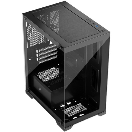 1STPLAYER MIKU Mi2 Black / mATX / 3x120mm LED fans / Mi2-BK-3F1 фото 2