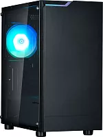 Корпус Zalman ZM-T4 Plus черный без БП mATX 6x120mm 1x140mm 1xUSB2.0 2xUSB3.0 audio bott PSU