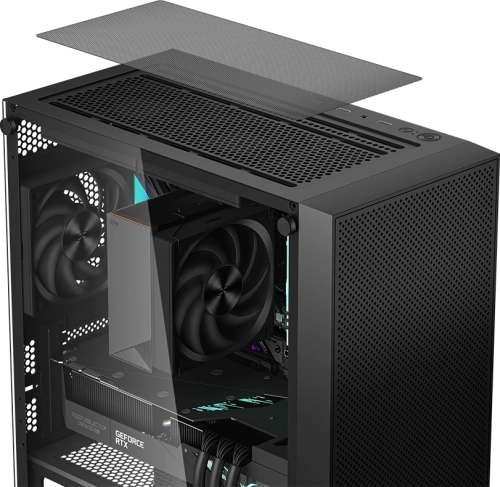 Корпус PcCooler C3B310 BK черный без БП ATX 2xUSB3.0 audio bott PSU (C3B310-BKP0-GL) фото 4