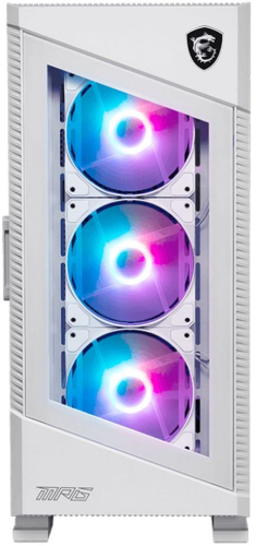 Корпус MSI MPG VELOX 100R WHITE белый без БП E-ATX 9x120mm 4x140mm 2xUSB3.1 audio AirDuct bott PSU (306-7G18W21-809) фото 3