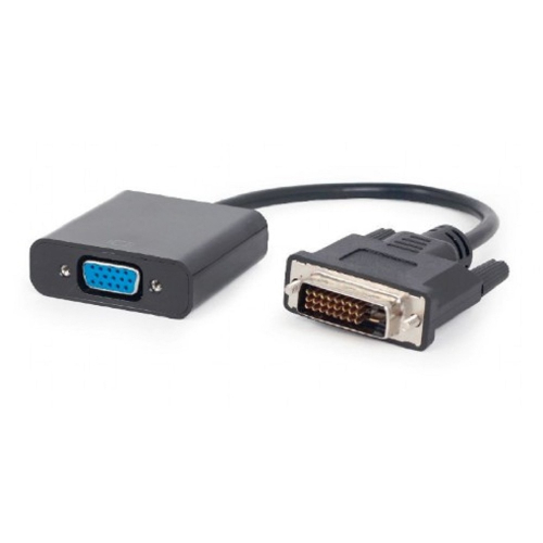 Bion Переходник с кабелем DVI-D-VGA Digital, 25M/ 15F, длина кабеля 15см [BXP-A-DVID-VGAF-01]