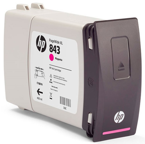Cartridge HP 843C для PageWide XL 5000/ 4x000, пурпурный, 400 мл (C1Q67A) фото 2