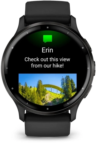 Смарт-часы Garmin Venu 3 35.4мм 1.4 AMOLED корп.черный рем.черный разм.брасл.:135-200мм (010-02784-01) фото 4