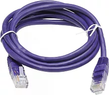 Патч-корд Premier PP12-1.5M/ V 1000Гбит/ с UTP 4 пары cat5E CCA molded 1.5м фиолетовый RJ-45 (m)-RJ-45 (m) (PP12-1.5M/V)
