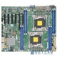 Материнская плата SuperMicro Материнская плата SuperMicro MBD-X10DRL-I-B, OEM ATX 8x 288-pin DDR4 DIMM slots LGA 2011 10x SATA3 (6Gbps) ports 4x USB 3.0 ports (2 rear + 2 via header) 5x USB 2.0 ports (2 rear + 2 via header + 1 Type A) 3 PCI-E 3.0 x8 1 PCI