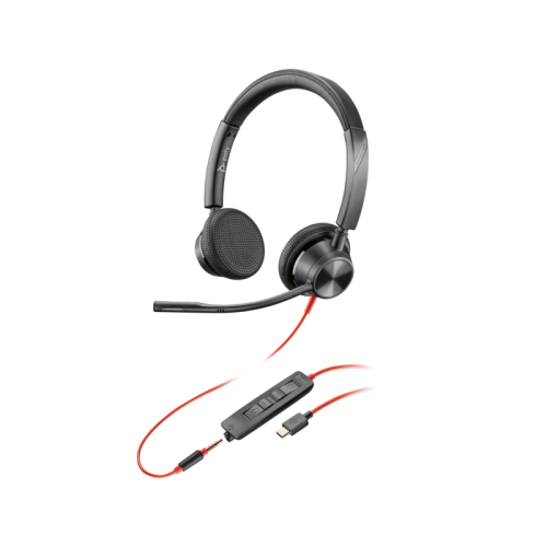 Гарнитура проводная/ Poly BW 3325 -M USB-C HS +USB-C/A (8X221AA)