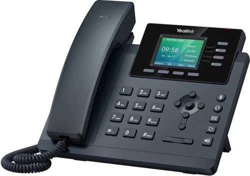 телефон YEALINK SIP-T34W, 4 аккаунта, Wi-Fi, USB, 2.4