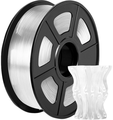 -/ Пластик для принтера 3D Cactus CS-3D-PETG-1KG-T-WHT PETG d1.75мм 1кг L316м 1цв.