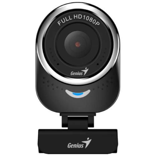 Веб-камера Genius QCam 6000 black, FHD 1080p, 360 degree swivel, tilt 90 degree, universal clip, USB, built-in microphone (32200002400)