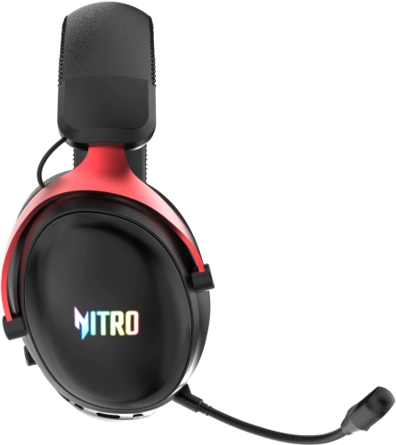 Наушники с микрофоном Acer Nitro OHR401 черный мониторные BT/Radio/3.5mm оголовье (ZL.HDSEE.00H) фото 4
