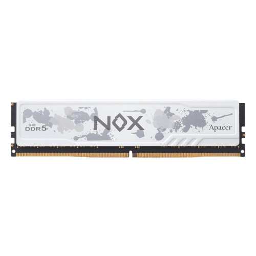 Модуль памяти Apacer 32GB DDR5 6400 DIMM OC NOX White w/ HS, kit 2x16GB CL32, 1.4V (AH5U32G64C552MWAA-2) фото 2